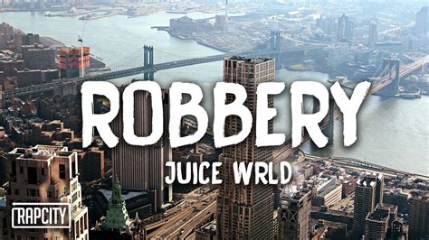 this is a robbery put the gucci in the bag|juice world's robbery lyrics.